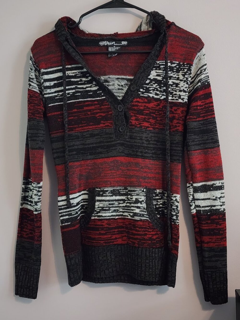 Colorful Lightweight Hoodie XL Ashley by 26 International